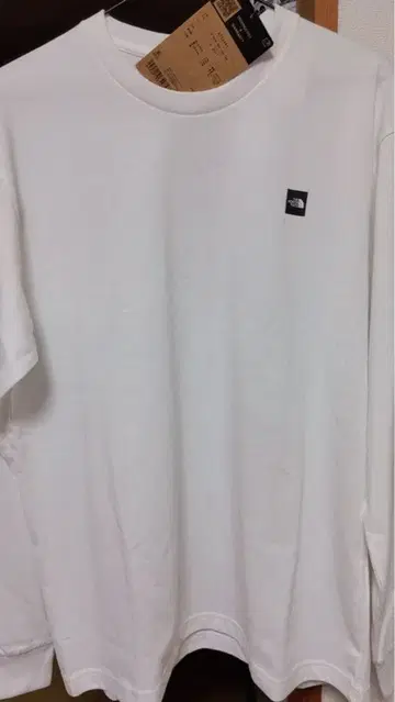 L/S small BOX Logo Tee L 화이트