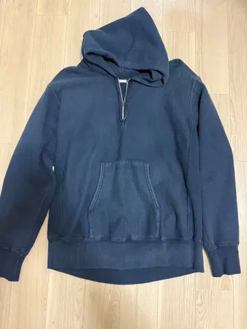 A.PRESSE vintage half zip hoodie 아프레쎄