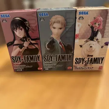 SPY x FAMILY 프리미엄 피규어 3개 세트 (단품 구매 가능)