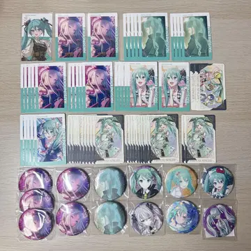 하츠네 미쿠 프로세카 프로젝트 세계 에피카 금박 그리 캔뱃지