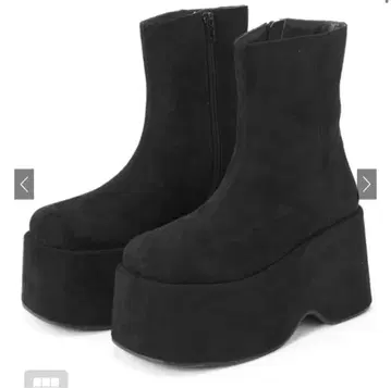 GRL 스웨이드 통굽 부츠 zr1140 23.5cm