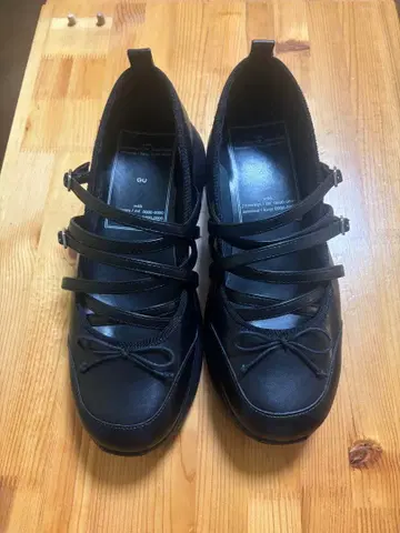 GU rokh 메리제인 슈즈 L 블랙 24.5