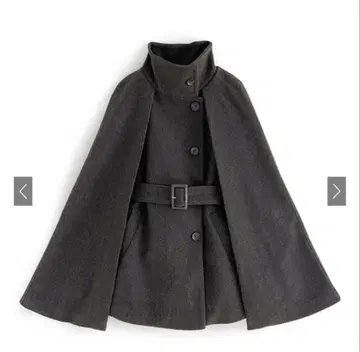 벨트 포함 하이넥 케이프 스코트[ze749]