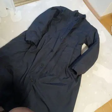 댄스킨 다운 롱 코트