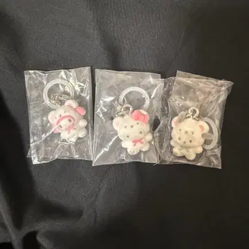 산리오 메지루시 액세서리 복슬복슬 스노우 마이멜로디 키티 포차코