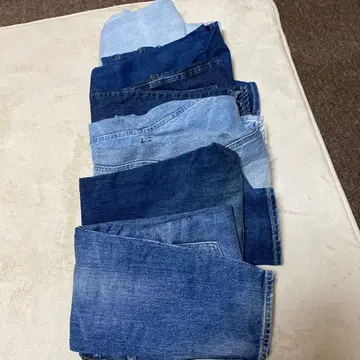 데님 청바지 7개 세트