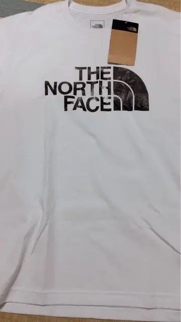 THE NORTH FACE 반팔 티셔츠 L 화이트