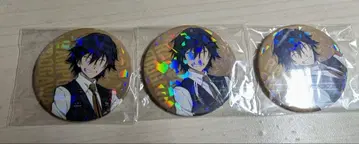 문호 스트레이독스 문스 에도가와 란포 캔뱃지 3개 세트