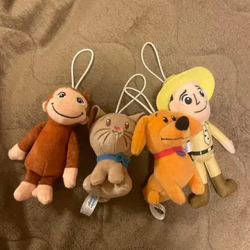 오자루의 조지 봉제 인형 마스코트 세트