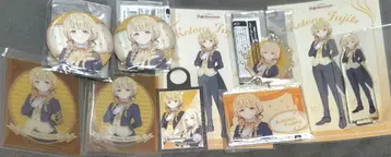 학원 아이돌 마스터 타워 레코드 카페 '후지타 코토네' 굿즈 세트