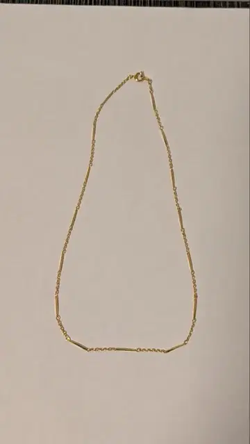 골드 체인 목걸이 sn 각인