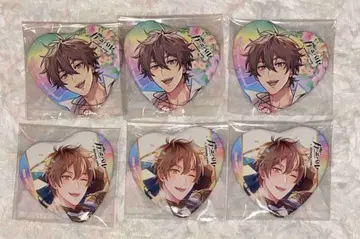 NU:카니발 2nd 애니메이트 카페 하트형 캔뱃지 에이트