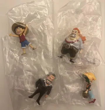 원피스 원피스 열매 피규어 4체 세트