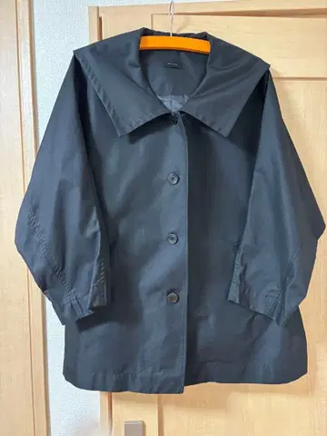 apart by lowrys 세일러 카라 코트 블랙