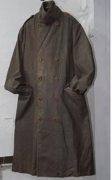 00'S C.P.COMPANY COTTON HEMP TRENCH COAT