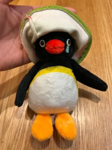 핑구 봉제 인형 마스코트 메소메소 모자 키링