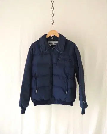 80s GERRY 다운 자켓 블루 미국제 made in usa