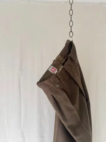 60s 프랑스군 M52 울 팬츠 33