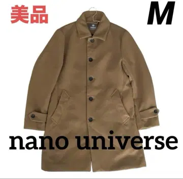 새상품급 nano universe 스텐카라 코트 남성용 아우터 카멜 M