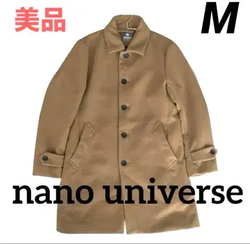 새상품급 nano universe 스텐카라 코트 남성용 아우터 카멜 M