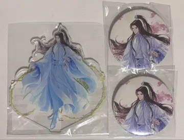 이하와 그의 하얀 고양이 사존 제비뽑기당 아크릴 스탠드 캔뱃지 초만녕