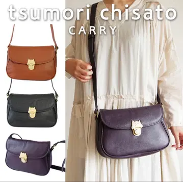 새상품급 tumori chisato 츠모리치사토 카리야 고양이 숄더백