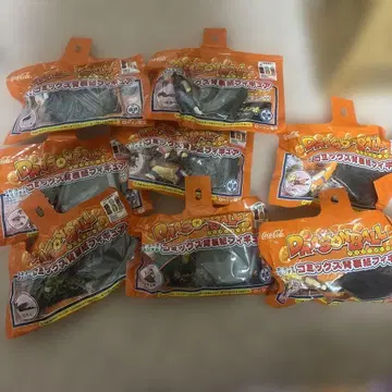 코카콜라 오리지널 드래곤볼 캐릭터 피규어 8세트