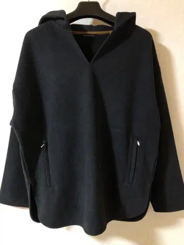 새상품 BARNYARDSTORM 니들펀치 후드티 블랙