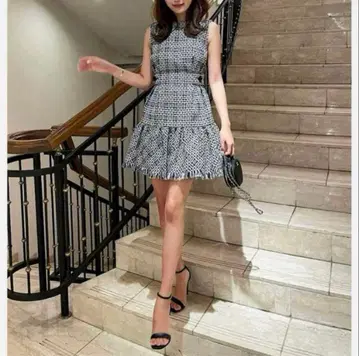 sheller/셰리에/사이드 턱 클래시컬 드레스 원피스