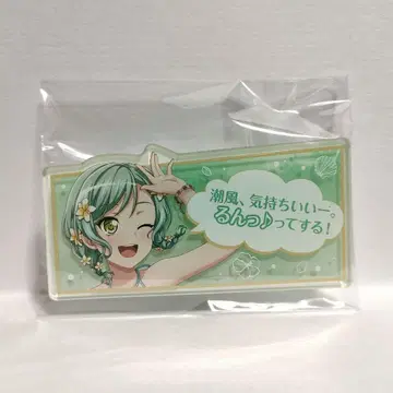 뱅드림 히카와 히나 대사 포함 아크릴 클립 Summer Vacation