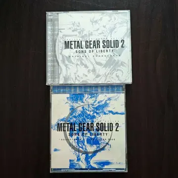[CD] 메탈 기어 솔리드 2: 선즈 오브 리버티 OST 2장 세트