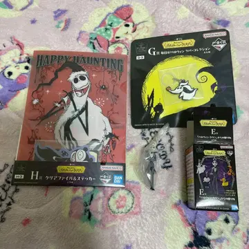 팀 버튼 나이트메어 비포 크리스마스 제일복권 3종 세트