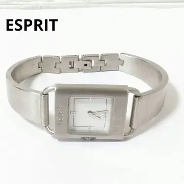 새상품급 ESPRIT 손목시계 쿼츠 여성용 실버 작동