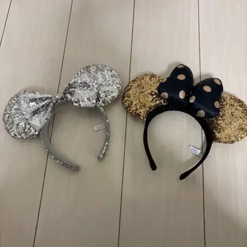 스팽글 머리띠 세트 도쿄 디즈니 리조트 디즈니랜드