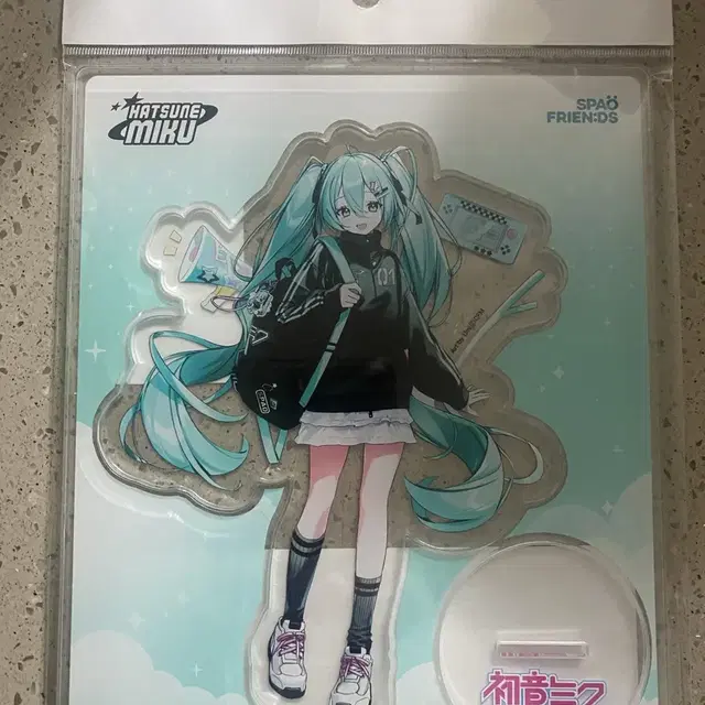 미쿠 아크릴 스탠드 (스파오)