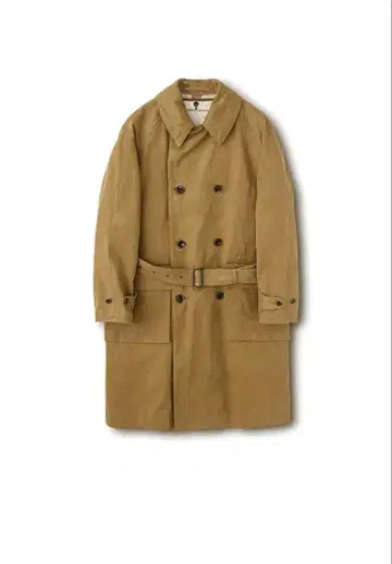 phigvel 더블 브레스티드 MC 코트 카키 36