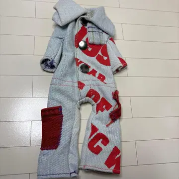 네오 브라이스 아웃핏 아이시 인형 데님 멜빵바지 커스텀 립