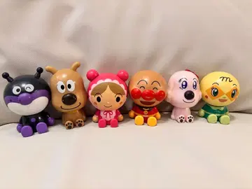 호빵맨 캐릭터 6체 피규어 세트