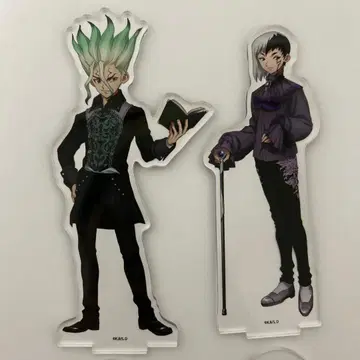 이시가미 센쿠 & 아사기리 겐 아크릴 스탠드