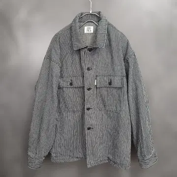 GUNG HO 건호 히코리 커버올 워크 자켓