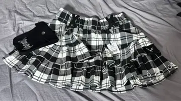 DimMoire PUNK 프릴 미니 스커트 체크