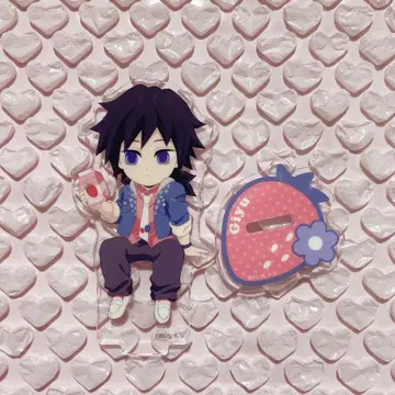 귀멸의 칼날 토미오카 기유 아크릴 스탠드 스트로베리