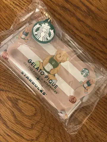 새상품 스타벅스 젤라또피케 콜라보 멀티 케이스 카드 곰돌이