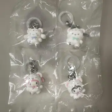 푹신푹신 스노우 메지루시 액세서리 산리오 캐릭터즈 가챠가챠