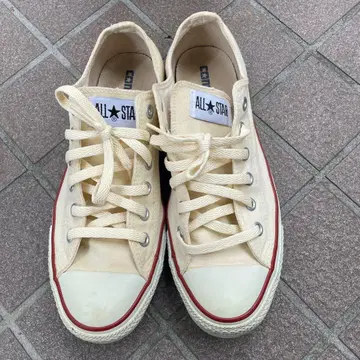 CONVERSE 컨버스 크림색 스니커즈 26.5cm