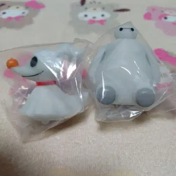 디즈니 라이트 마스코트 베이맥스 & 제로 가챠