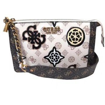 새상품급 GUESS 숄더백 올 패턴 로고 스타일리시