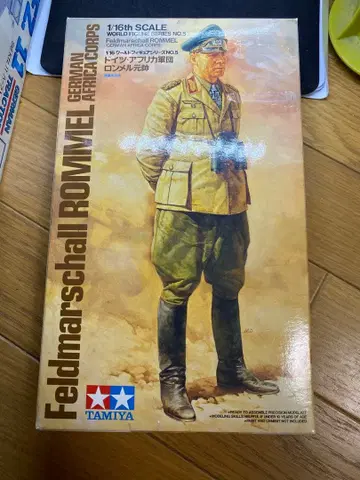 미조립 앤티크 TAMIYA FeldmarschallRommel 1/16