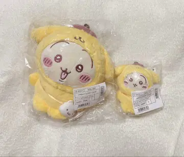 치이카와 x 산리오 캐릭터즈 봉제 인형 마스코트 토끼 폼폼푸딩