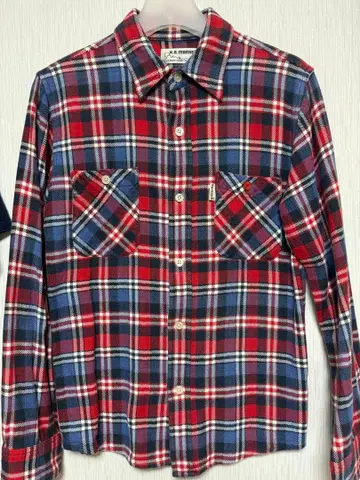 H.R. MARKET 체크 무늬 플란넬 셔츠